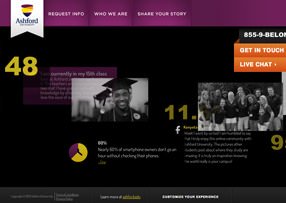 Ashford University - Cloud Campus screen capture