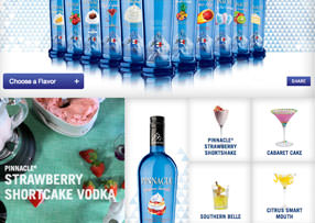 Pinnacle Vodka - Recipe Finder screen capture